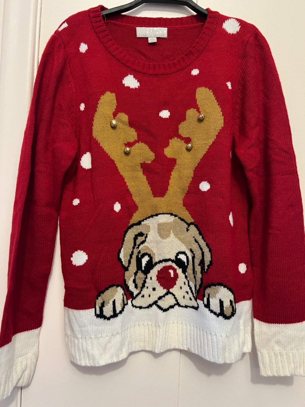 Dog reindeer Jingly sweater